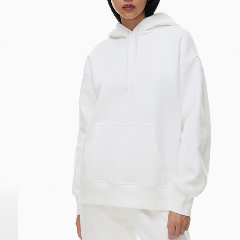 Aritzia White Hoodie